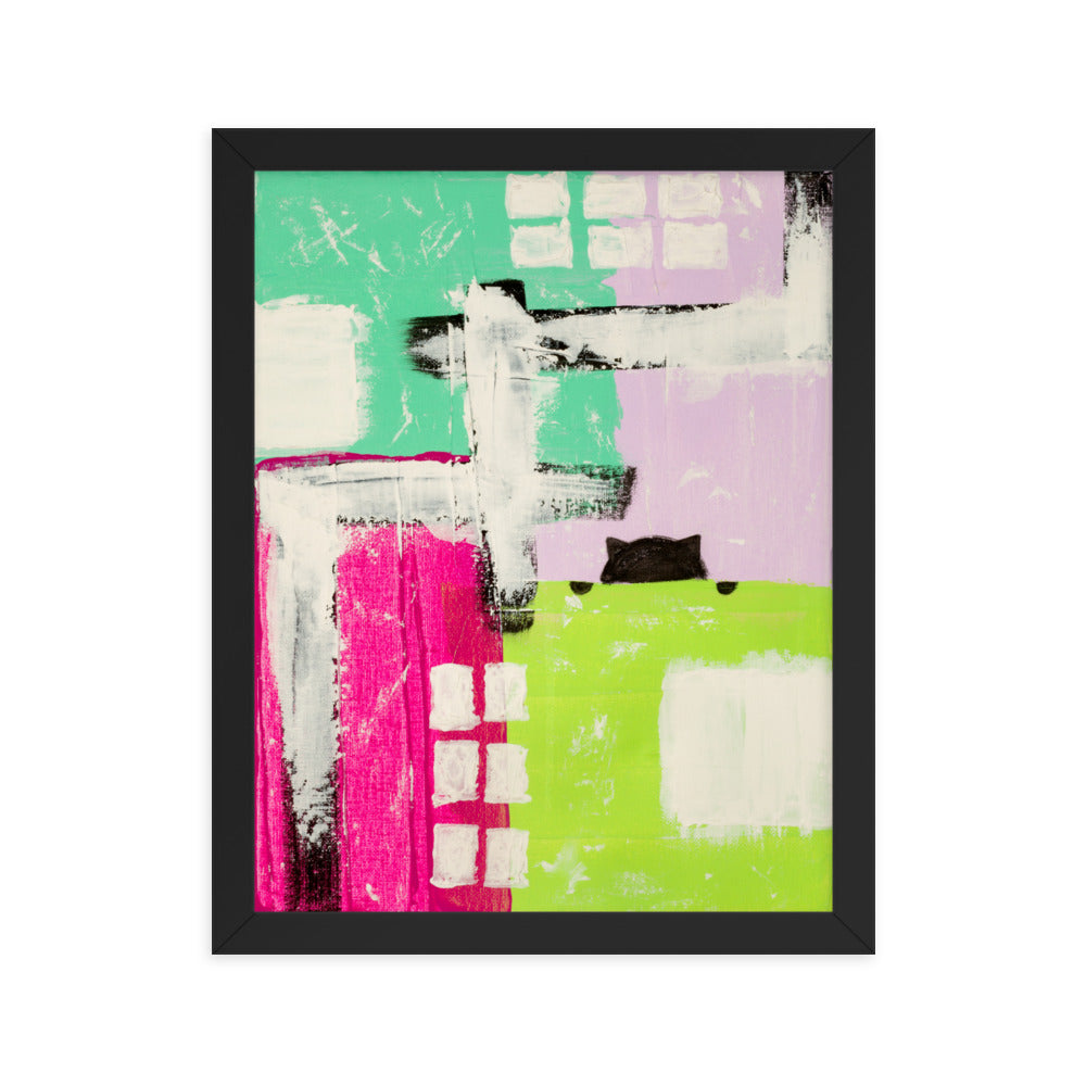 Alleyways Framed Art Print