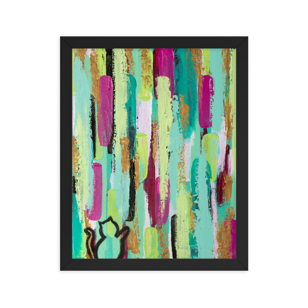 Summer Rain Framed Art Print