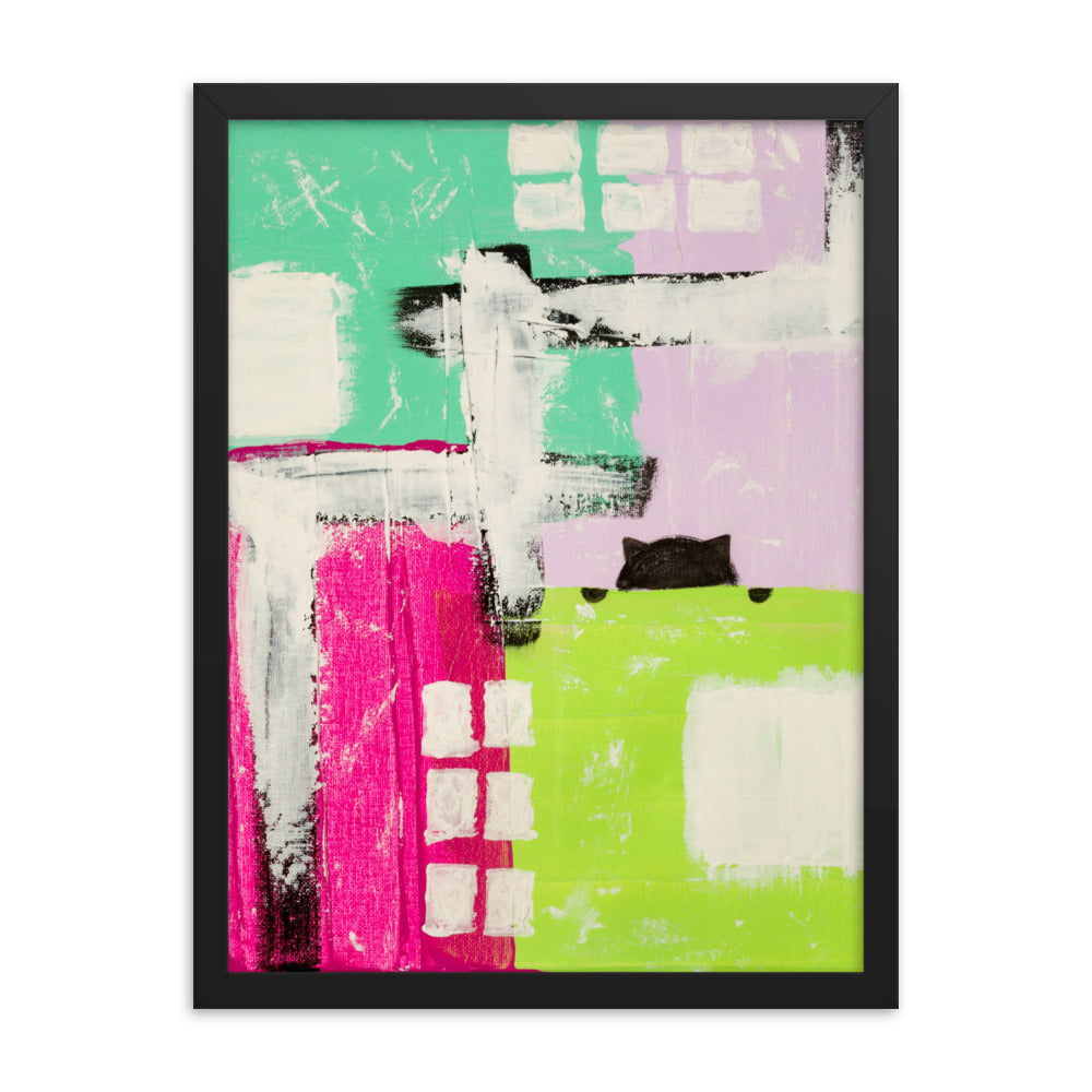 Alleyways Framed Art Print