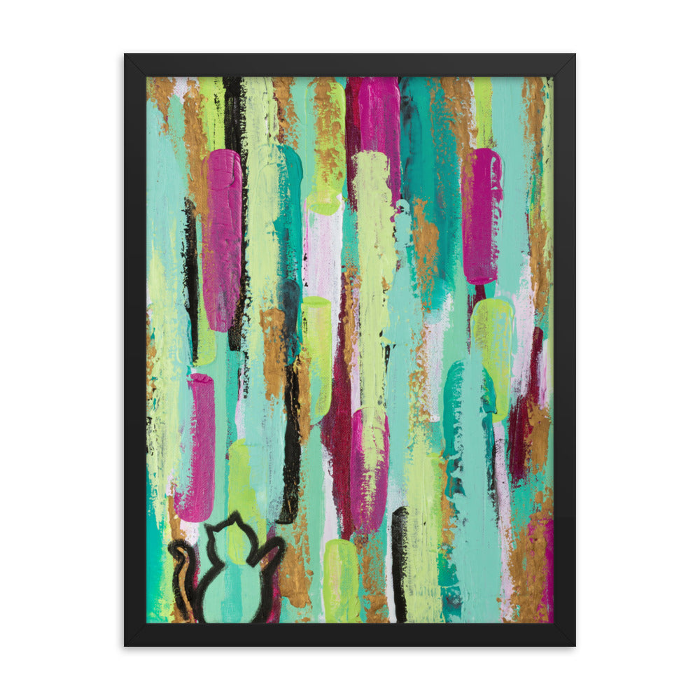 Summer Rain Framed Art Print