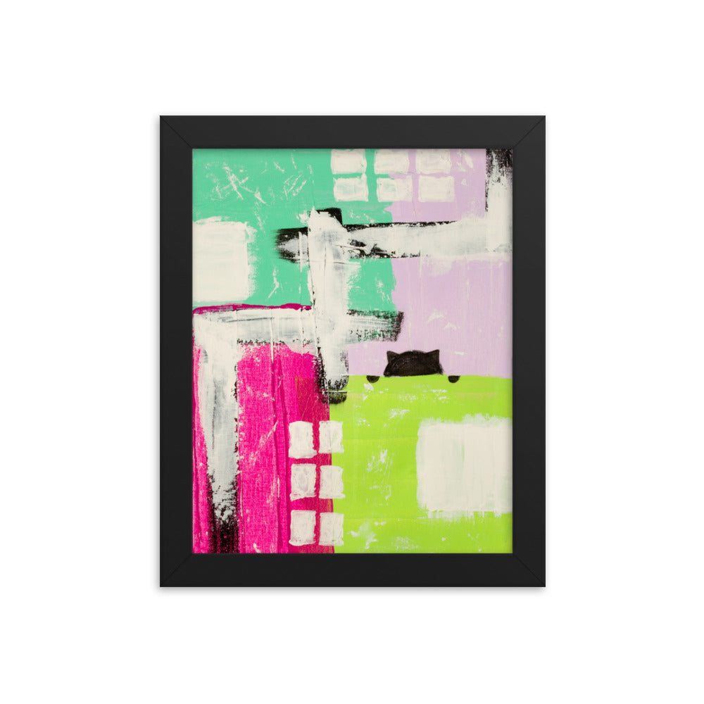 Alleyways Framed Art Print