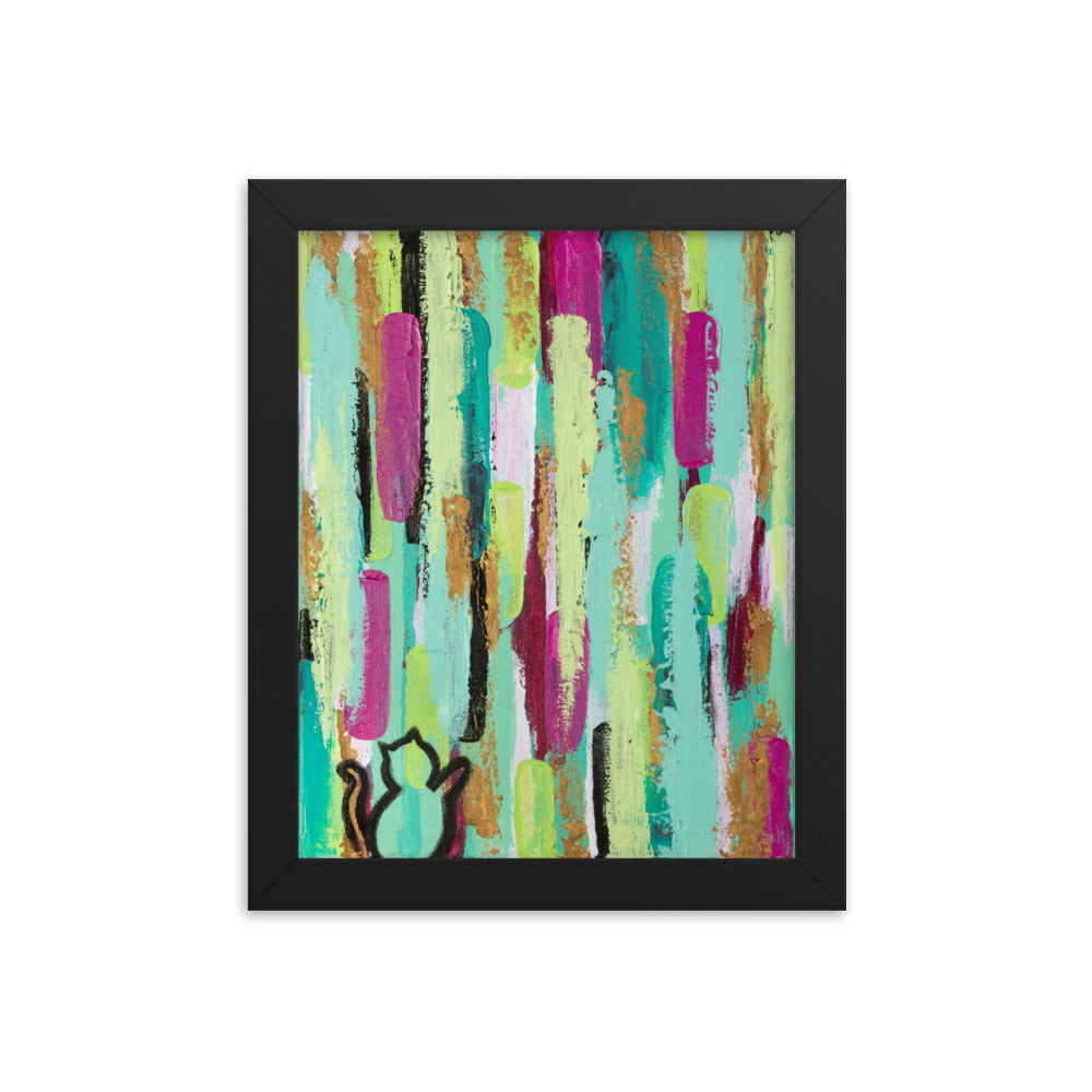 Summer Rain Framed Art Print